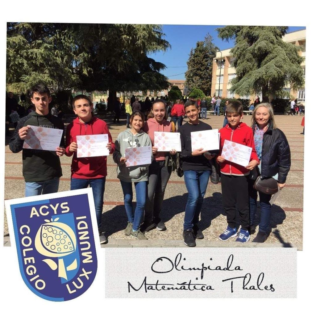 María Guzmán Espinosa de 2º de ESO candidata a la fase provincial de la 35 Olimpiada Matemática Thales